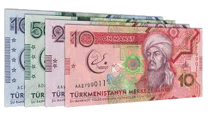 Turkmenistan manat