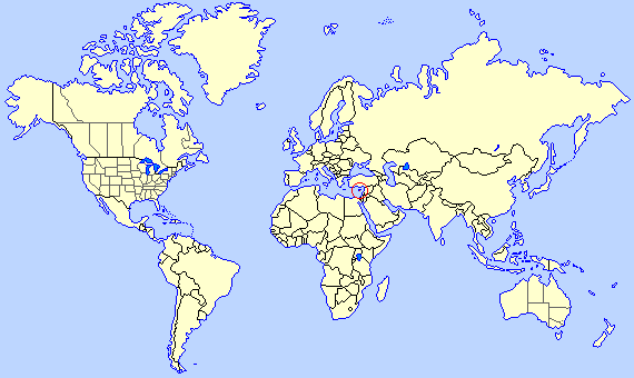 Akrotiri and Dhekelia in the World