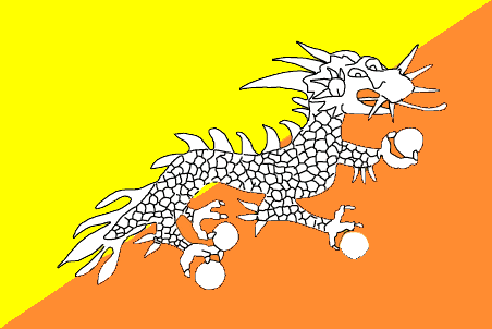 Flag of Bhutan