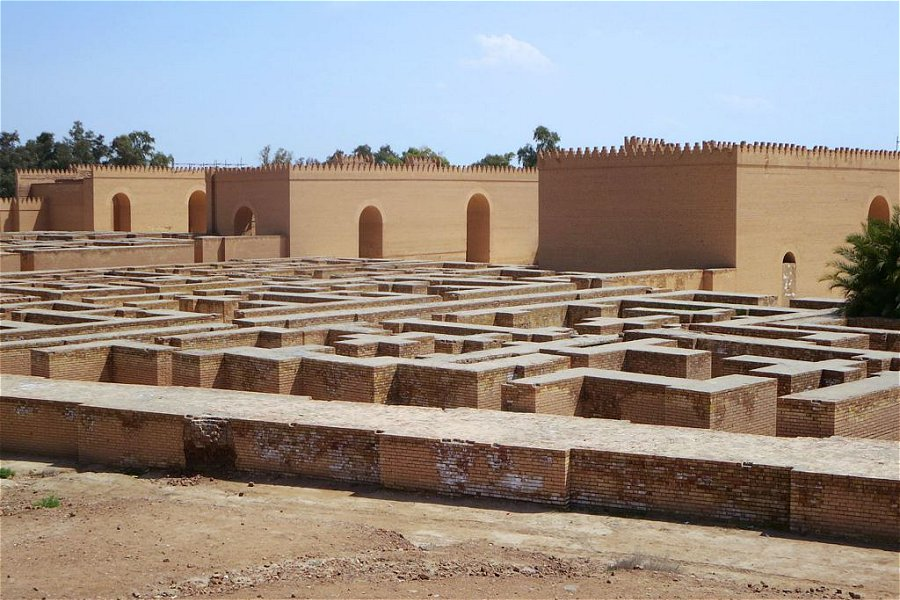 The Palace of Nebuchadnezzar II &copy;David Stanley