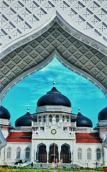 Baiturrahman Grand Mosque &copy;Rizki Oceano