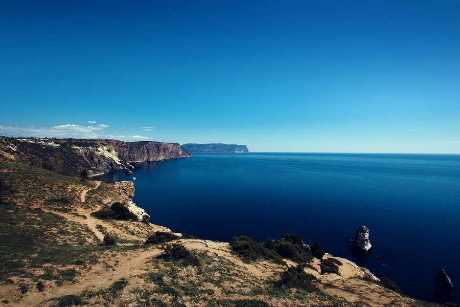 Black Sea in Crimea (Ukraine) &copy;Artem Bryzgalov