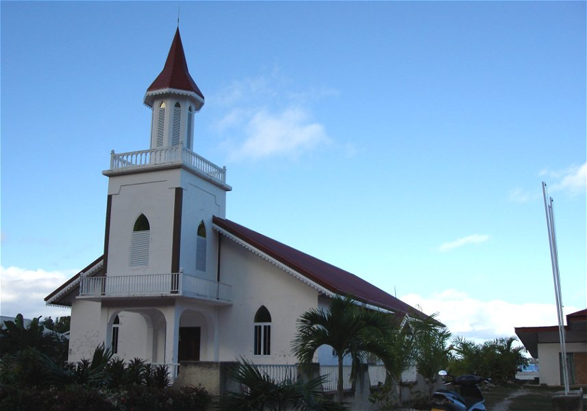 Maohi Protestant Church &copy;Sergio Calleja