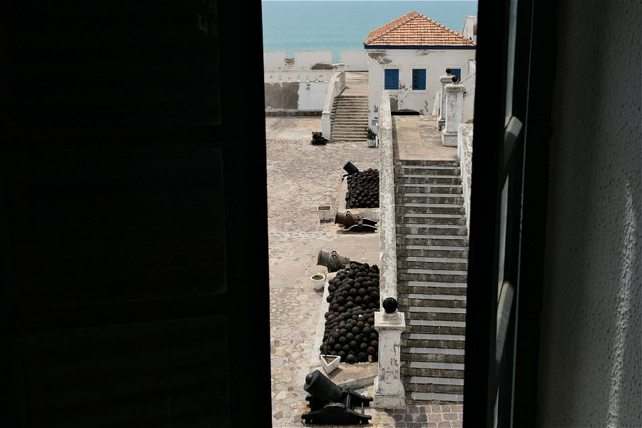 View from Cape Coast Castle &copy;Ingeborg Korme
