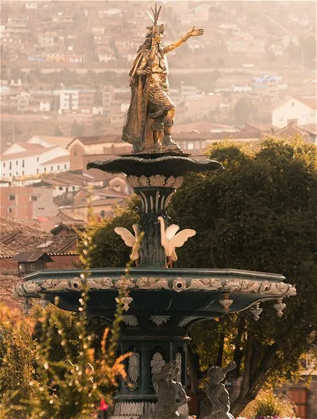 Fountain in Plaza de Armas &copy;Andy Salazar