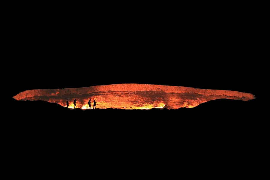 Darvaza Gas Crater &copy;Ybrayym Esenov