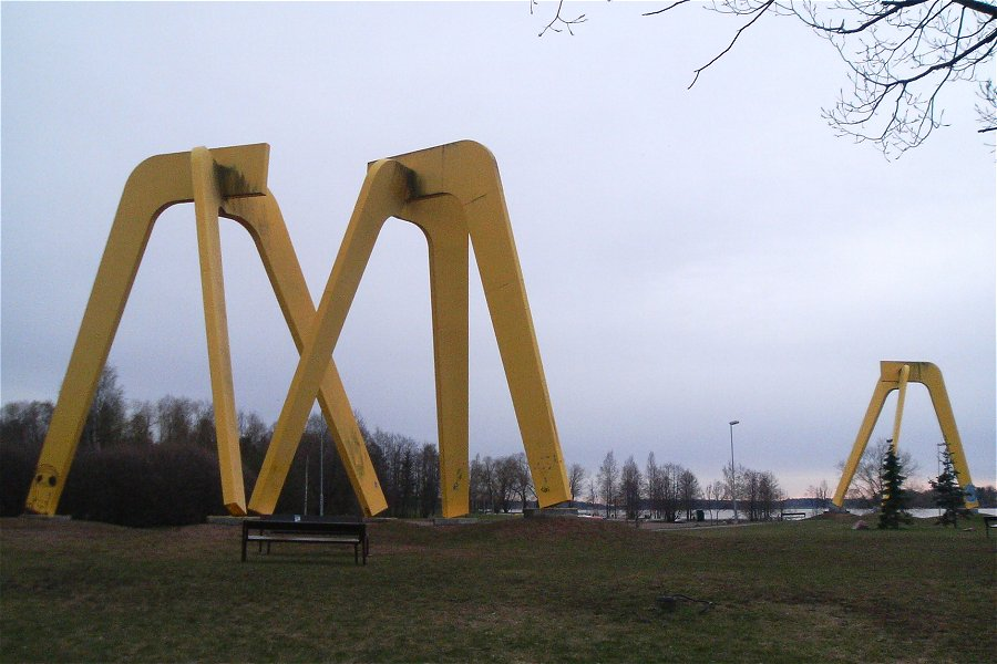 Monuments by Tuusula Lake &copy;Taneli Mielik&auml;inen