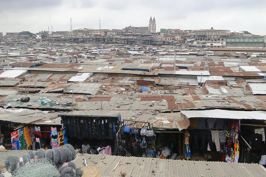 Kejetia Market &copy;Adam Jones
