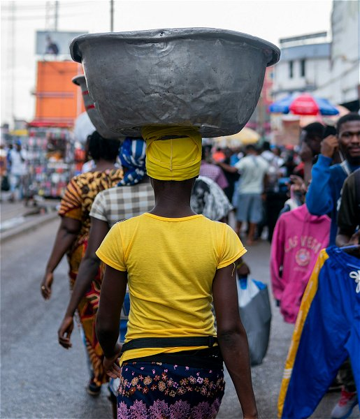 Kejetia Road &copy;Kojo Kwarteng