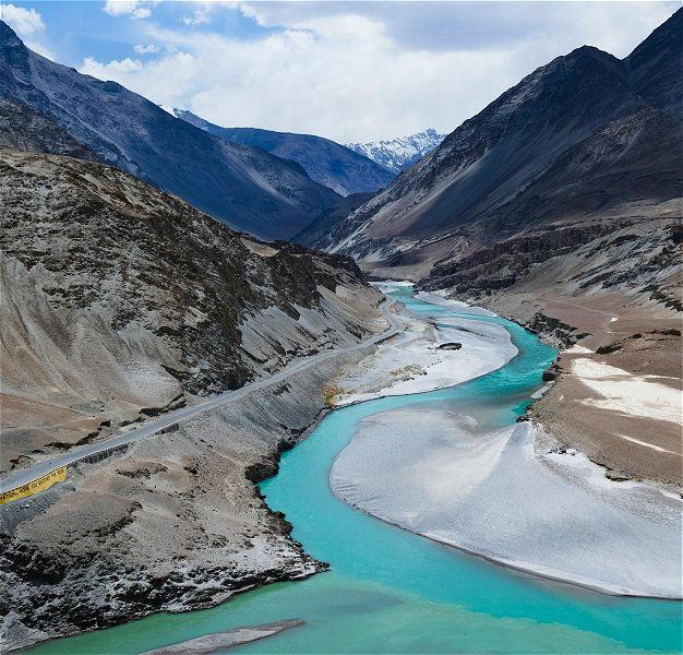 Indus River &copy;Prabhav Kashyap Godavarthy