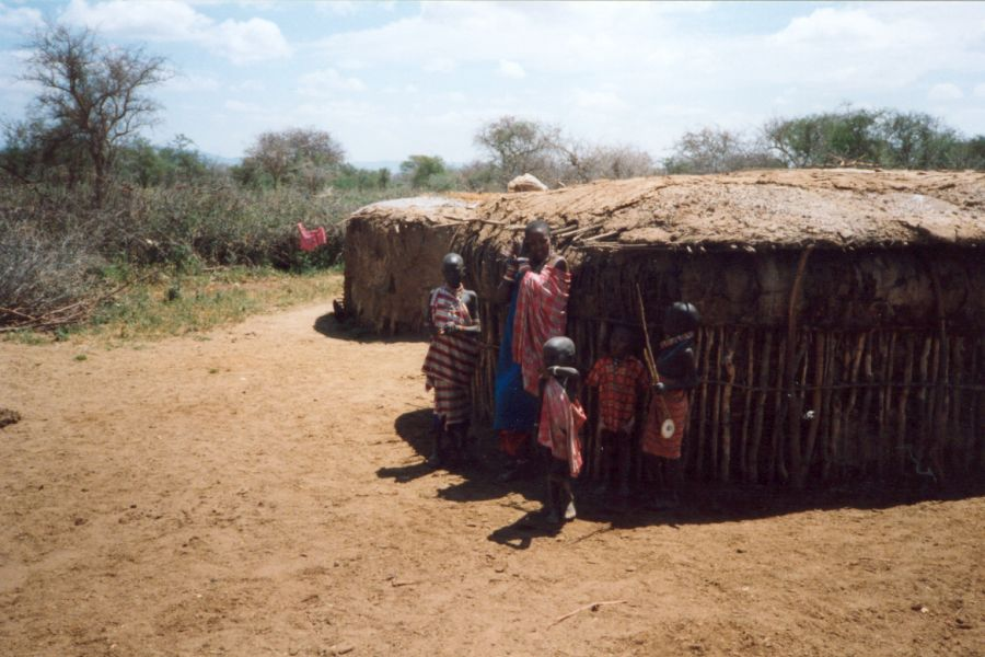 Maasai village