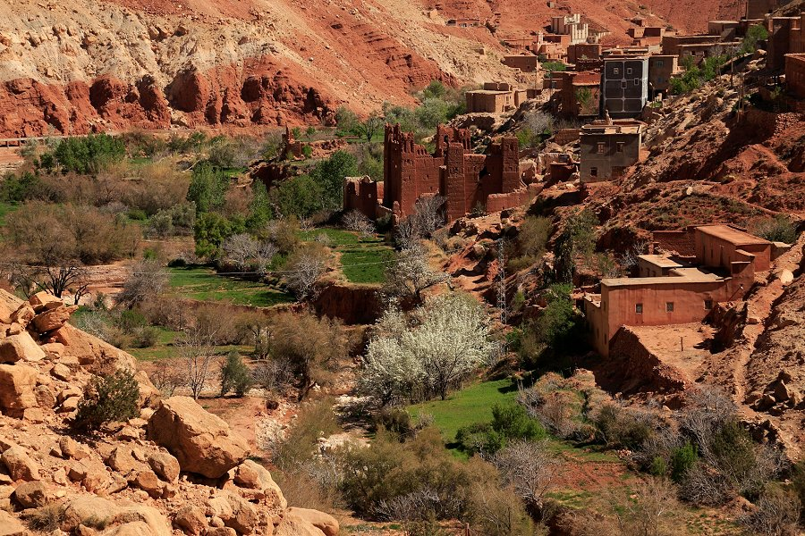 Berber village near Ouarzazate &copy;Janita Top