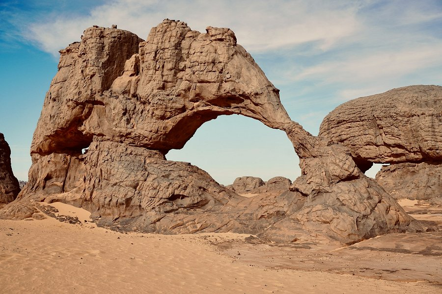 Arch in the National Park N'Ahaggar, Algeria &copy;Azzedine Rouichi
