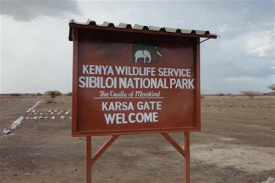 Entrance to the park