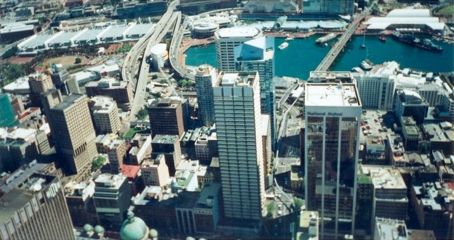 View over the city