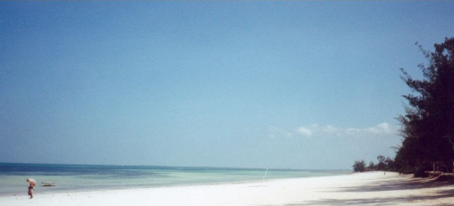 Uroa on the east coast of the island
