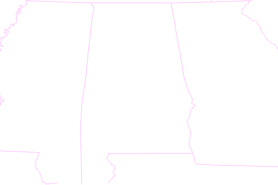 weather map for Alabama