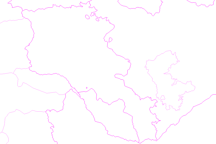 Weather map of Armenia