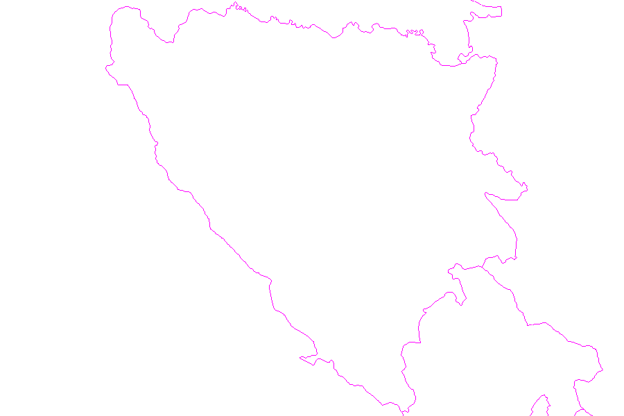 Weather map of Bosnia and Herzegovina Weather map of Bosnia and Herzegovina
