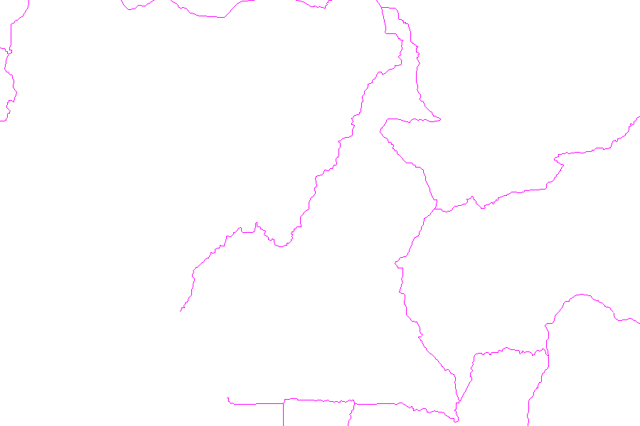 Weather map of Cameroon