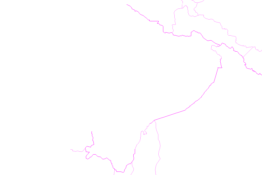 Weather map of Ecuador