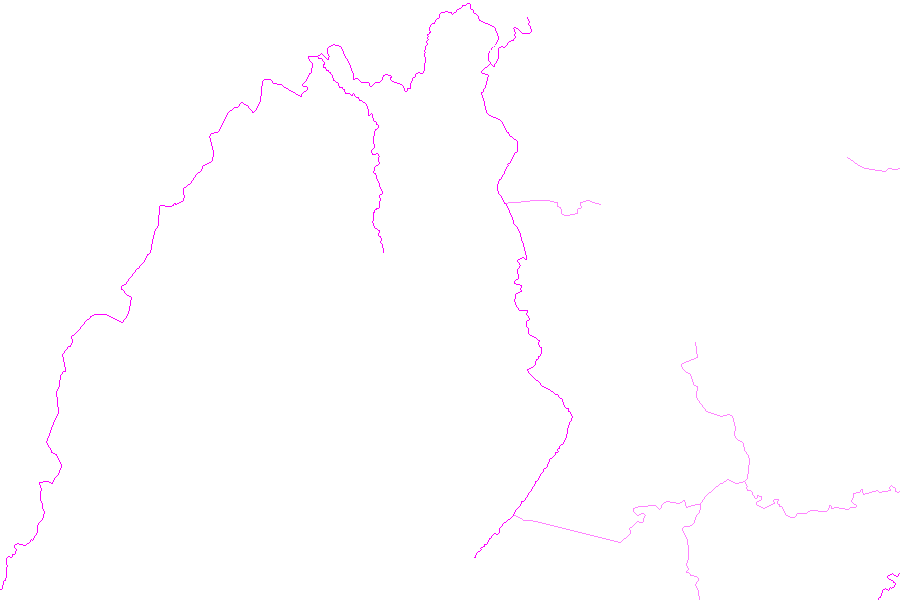 Weather map of Finland