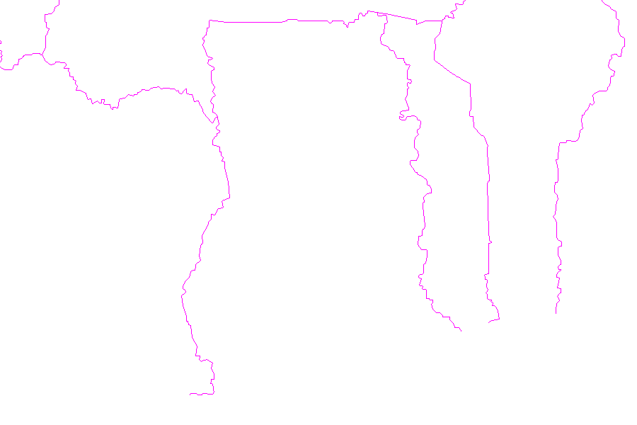 Weather map of Ghana