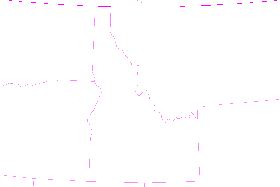 weather map for Idaho