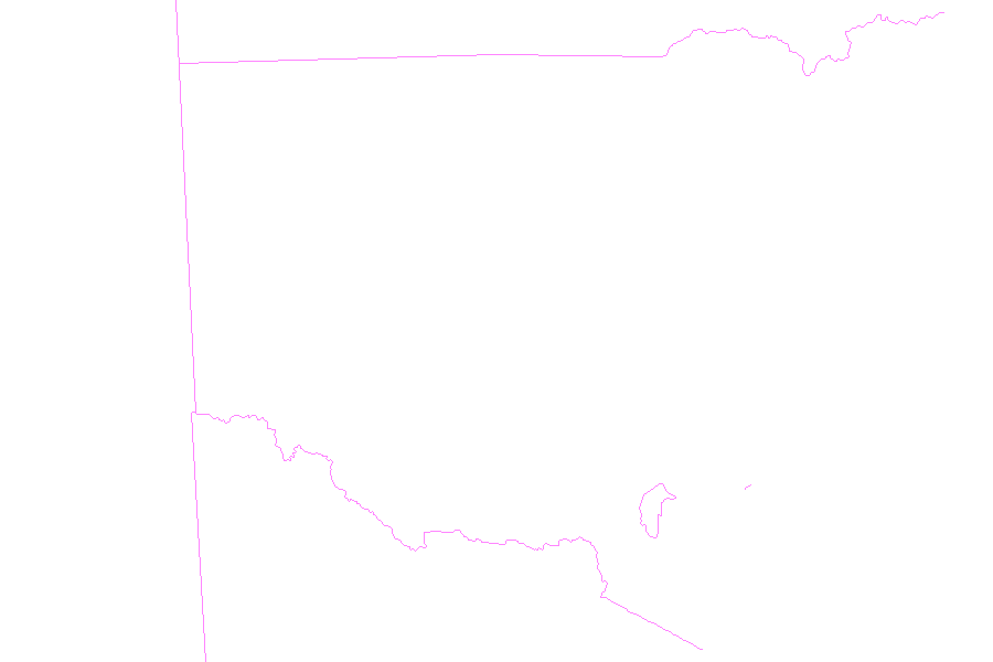 Weather map of New South Wales