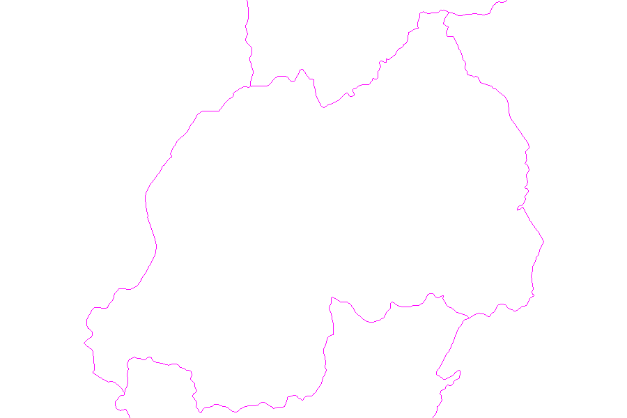 Weather map of Rwanda