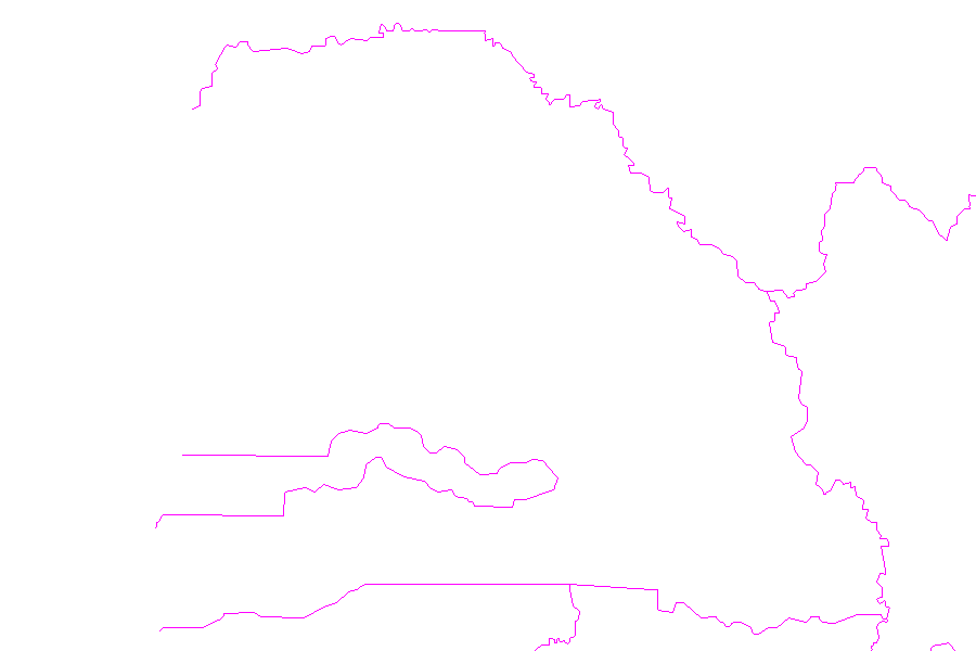 weather map for Senegal