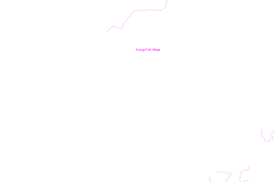 Weather map of South Korea