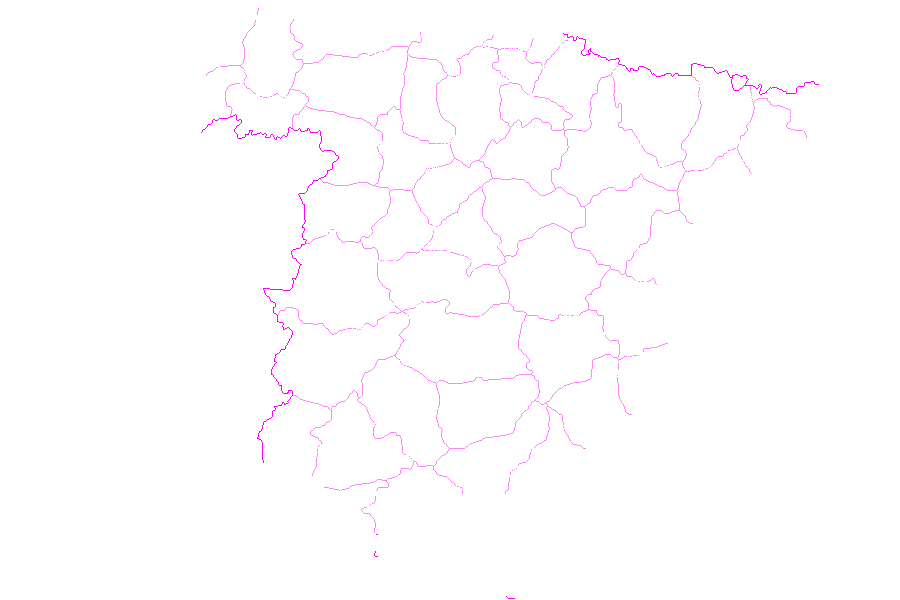 Weather map of Spain