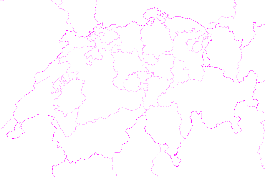 weather map for Switzerland