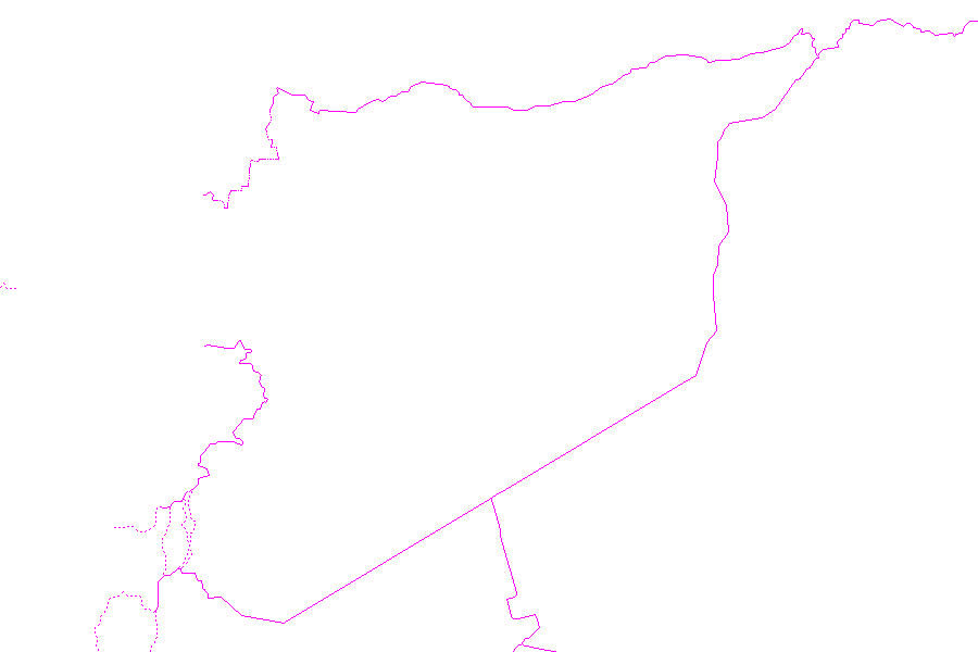 Weather map of Syria