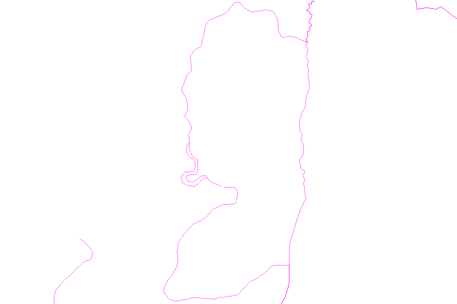 Weather map of West Bank