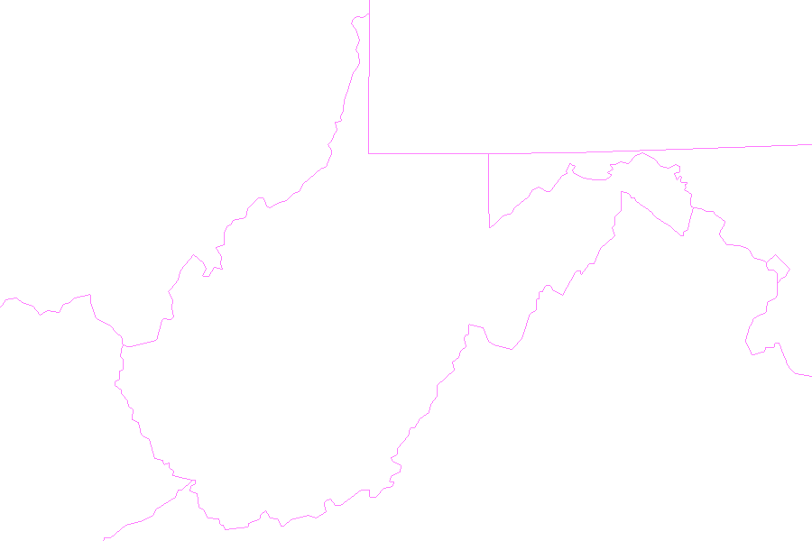 weather map for West Virginia